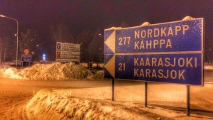 Finnish-Norway border, Karigasniemi
