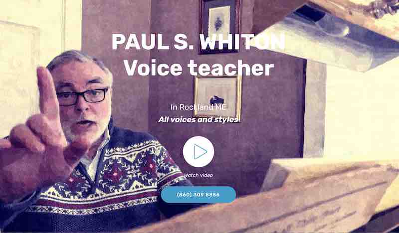 Voice Teacher Video embed